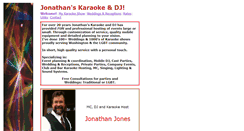 Desktop Screenshot of jonathanskaraoke.com